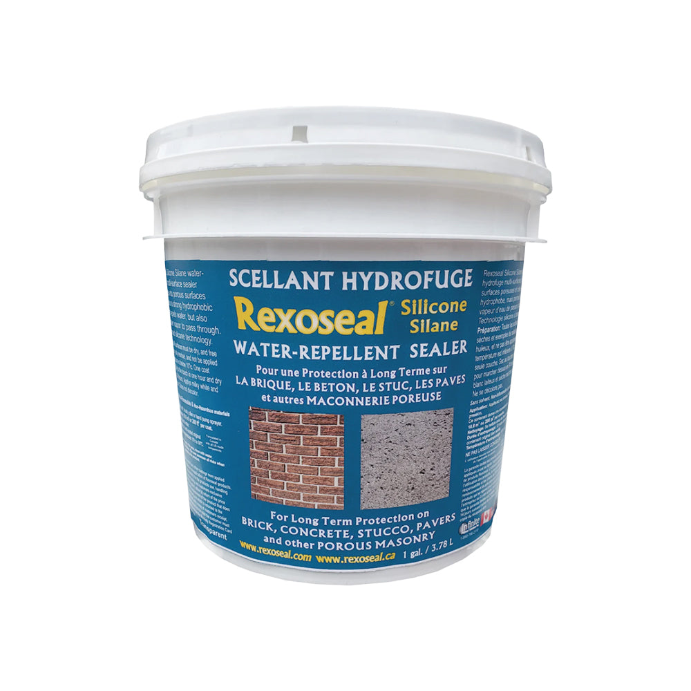 Brick and Concrete Water-Repellent Sealer - Rexoseal
