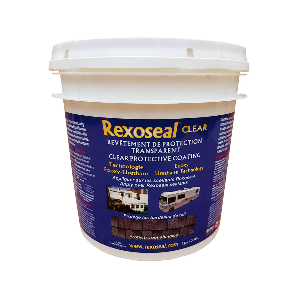 Clear Roof Shingle Coating - Rexoseal