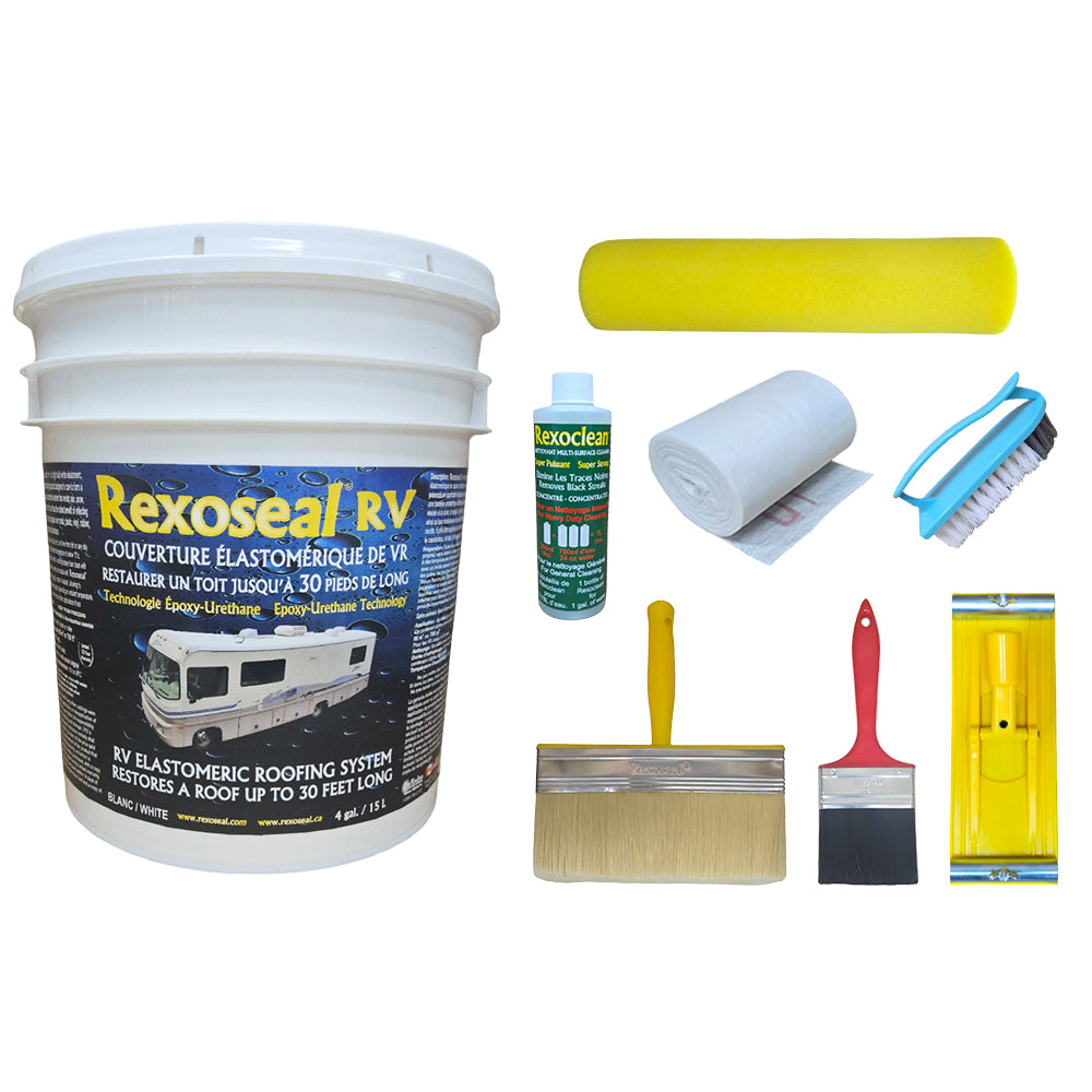 RV Roof Coating Restoration Kit - Rexoseal