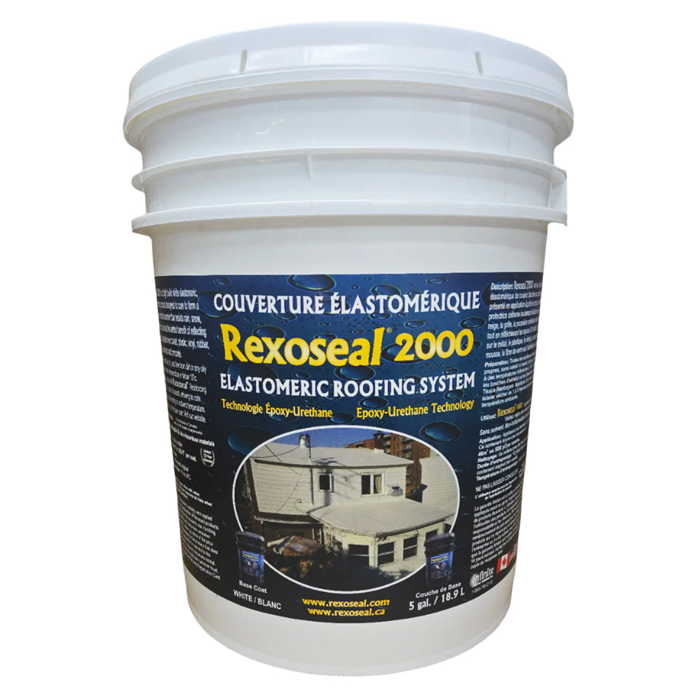 2000 Elastomeric Roof Coating - Rexoseal