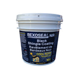 Revêtement Noir Réfléchissant la Chaleur pour Toit en Bardeaux